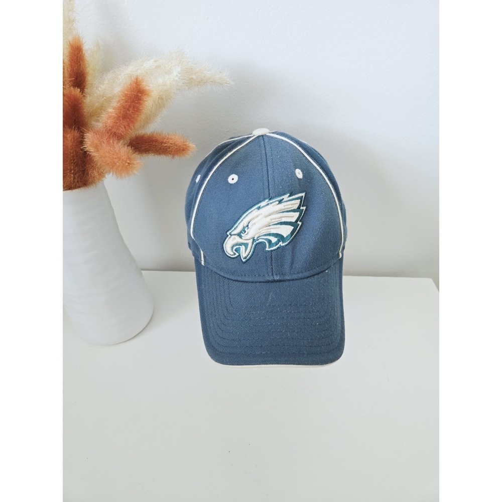 Vintage Philadelphia Eagles Hat Logo NFL 80s 90s Curled F L Frat Philly